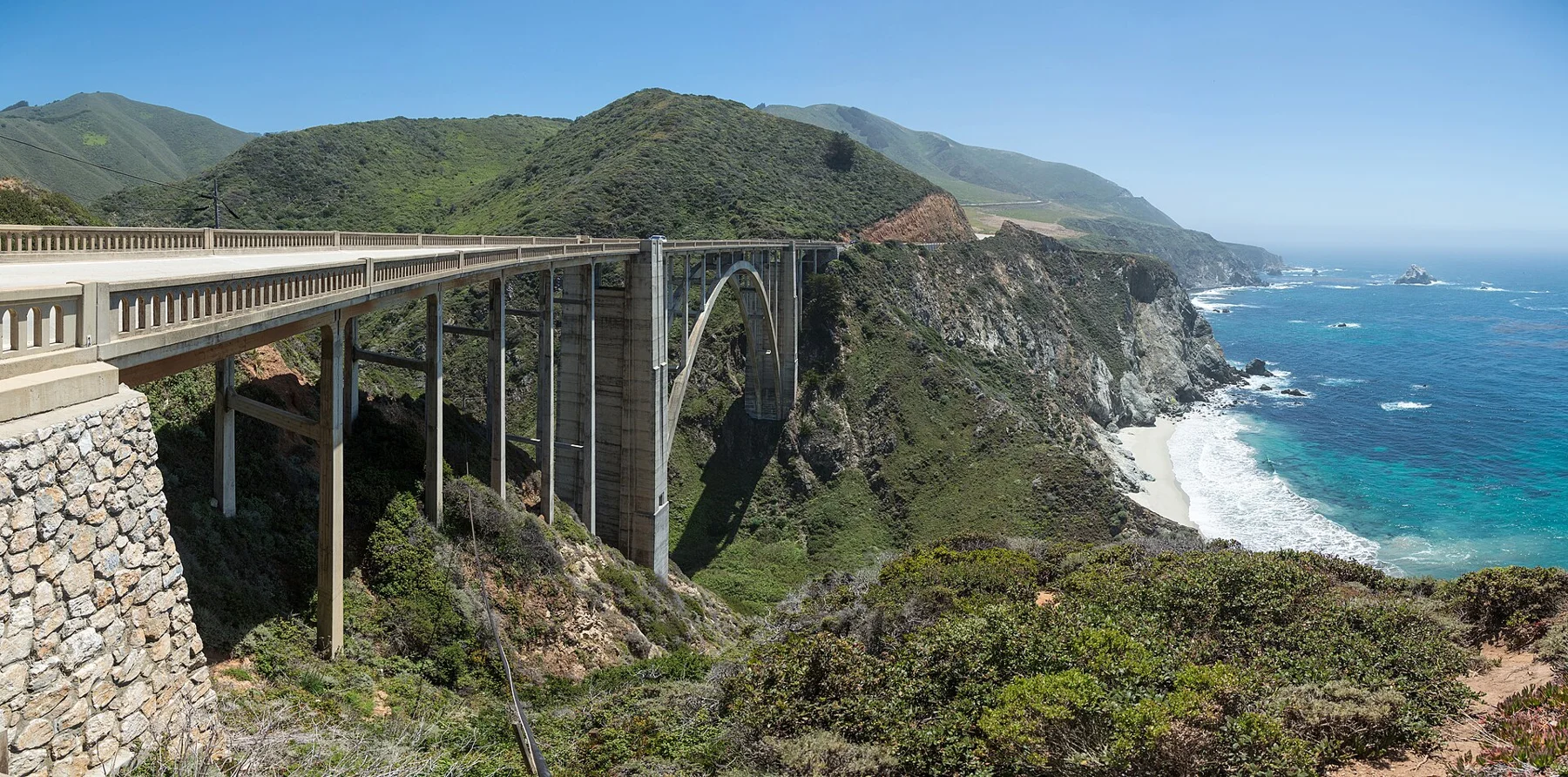 Bixby Creek Bridge, California, USA - May 2013